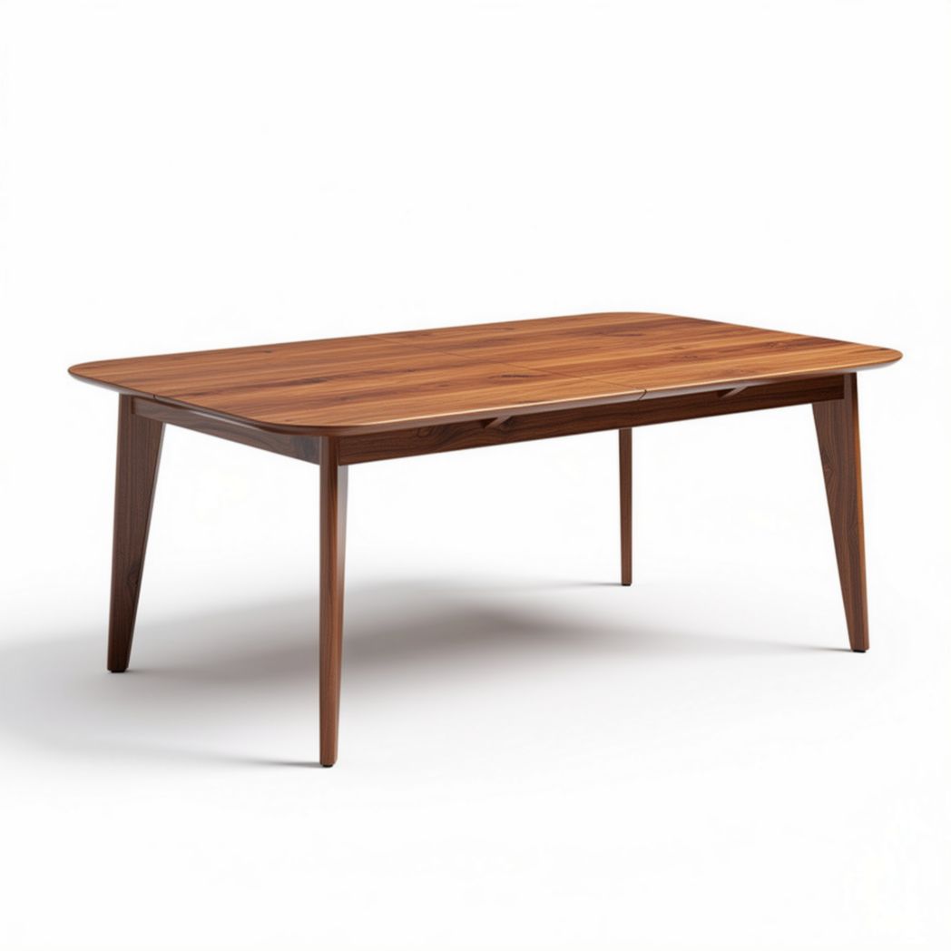 Mesa de comedor de madera de roble 150 x 90 x 75 cm color marrón
